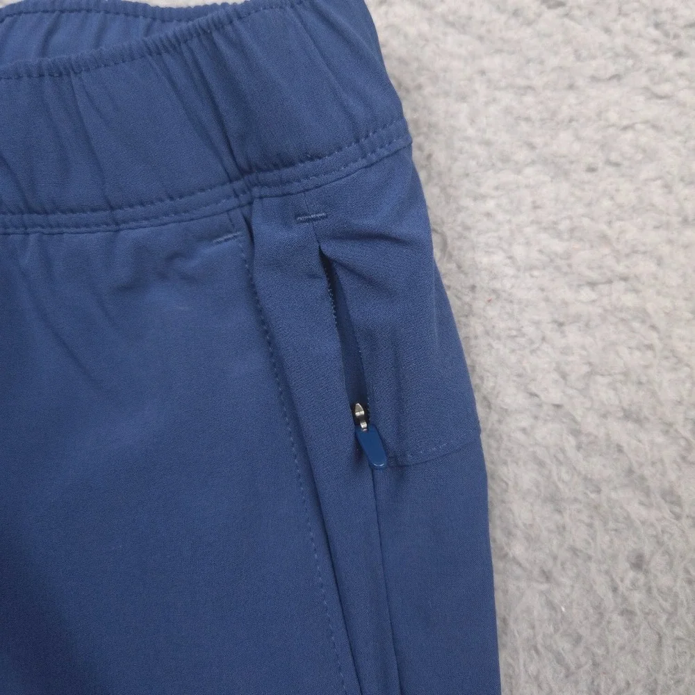 The North Face Wander Shorts Men XXL Blue FlashDry Zip Pocket Stretch 7.5in